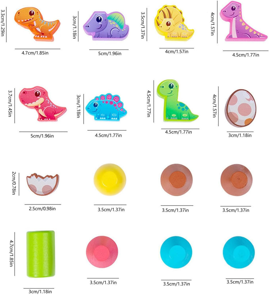 Desafío DinoBalance – Juego de Apilamiento de Dinosaurios en Madera