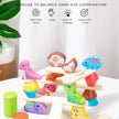 Desafío DinoBalance – Juego de Apilamiento de Dinosaurios en Madera