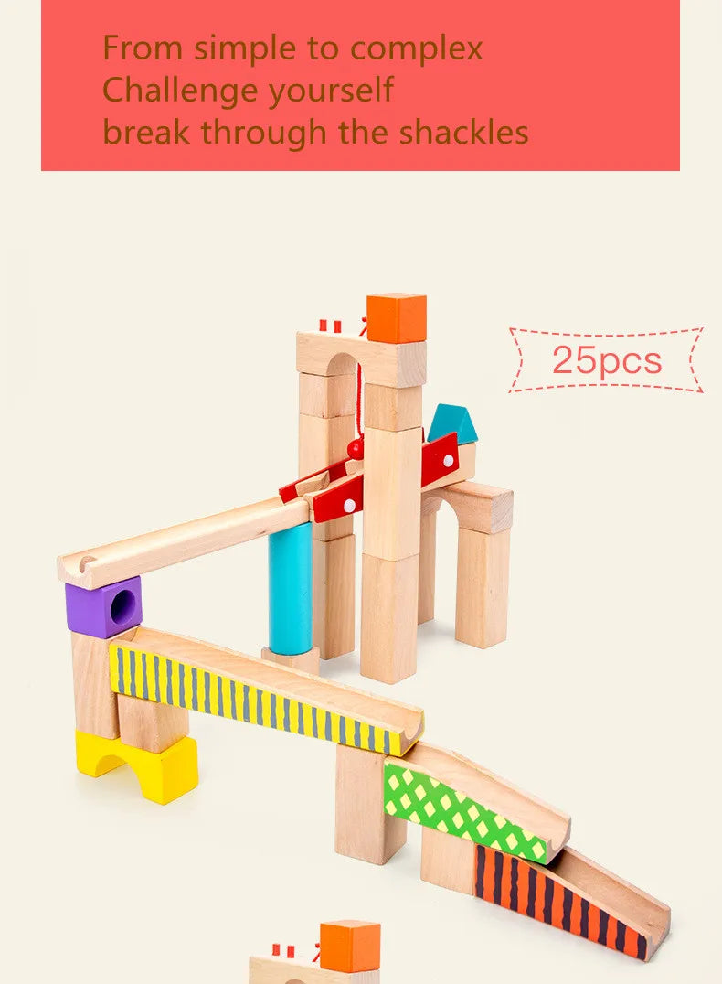 Circuito Mágico de Canicas – Construcción, Creatividad y Movimiento
