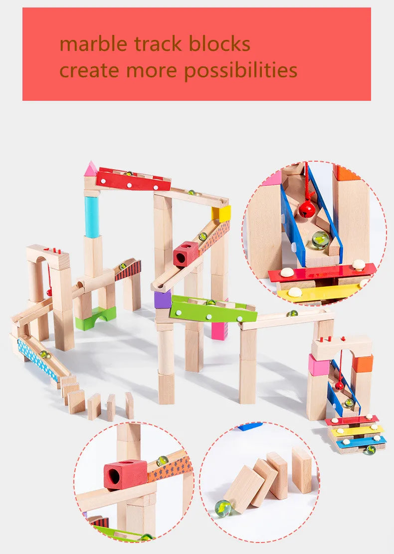 Circuito Mágico de Canicas – Construcción, Creatividad y Movimiento