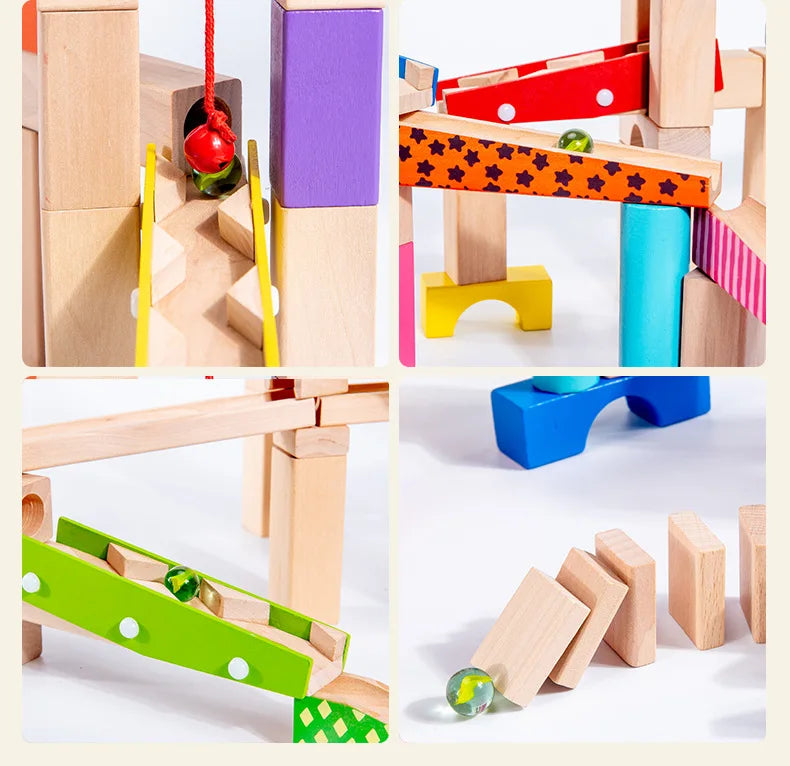 Circuito Mágico de Canicas – Construcción, Creatividad y Movimiento