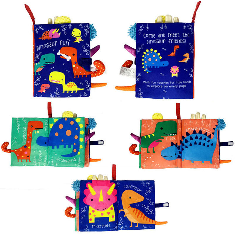 Mi primer libro de dinosaurios – Aventuras sensoriales para manos curiosas