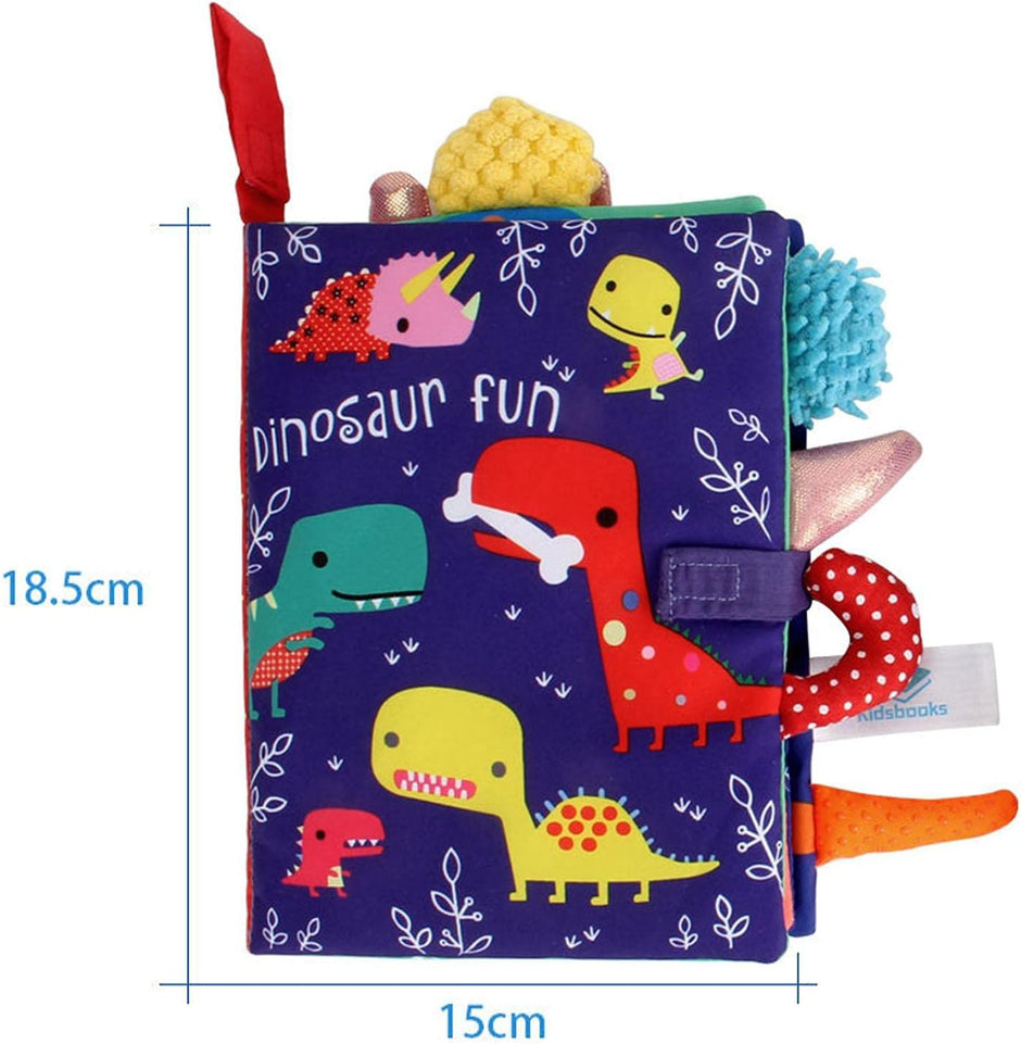 Mi primer libro de dinosaurios – Aventuras sensoriales para manos curiosas