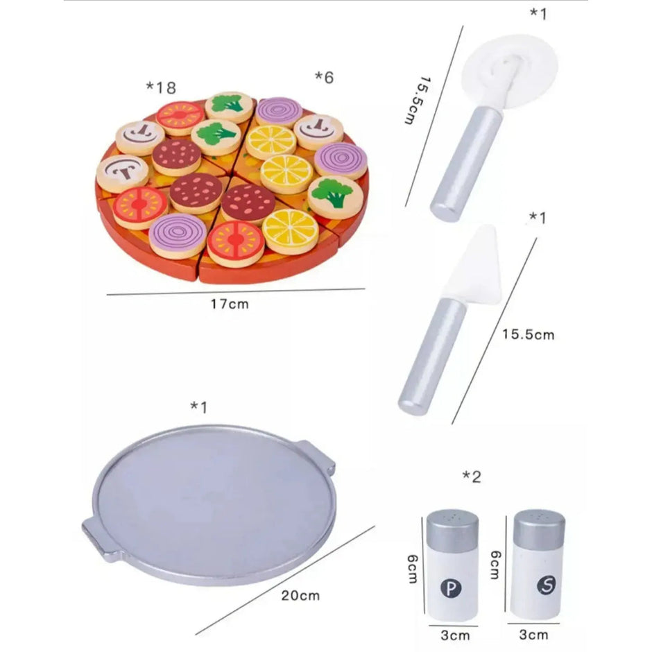 Pizzería de Madera – Hornea, Corta y Comparte
