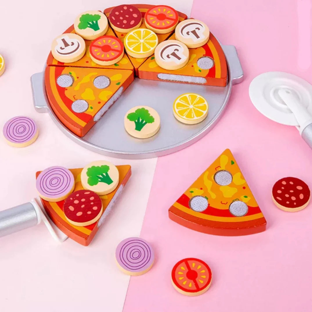 Pizzería de Madera – Hornea, Corta y Comparte