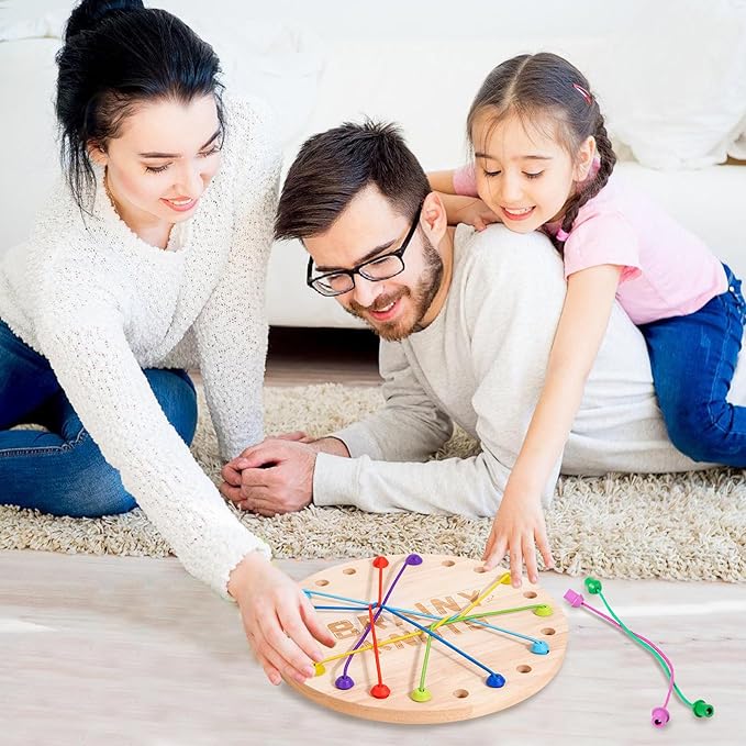 Juego Educativo de Nudos de Colores – Brainy Knots Montessori