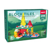 Magnetic Block Tiles – 206 piezas que combinan bloques magnéticos con piezas de construcción