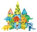 Magnetic Tiles Dino World – Construye 5 dinosaurios, estructuras y aventuras prehistóricas