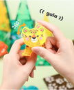 Magnetic Tiles Jungle Adventure – Construye 5 animales salvajes y vive historias en la selva
