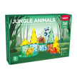 Magnetic Tiles Jungle Adventure – Construye 5 animales salvajes y vive historias en la selva