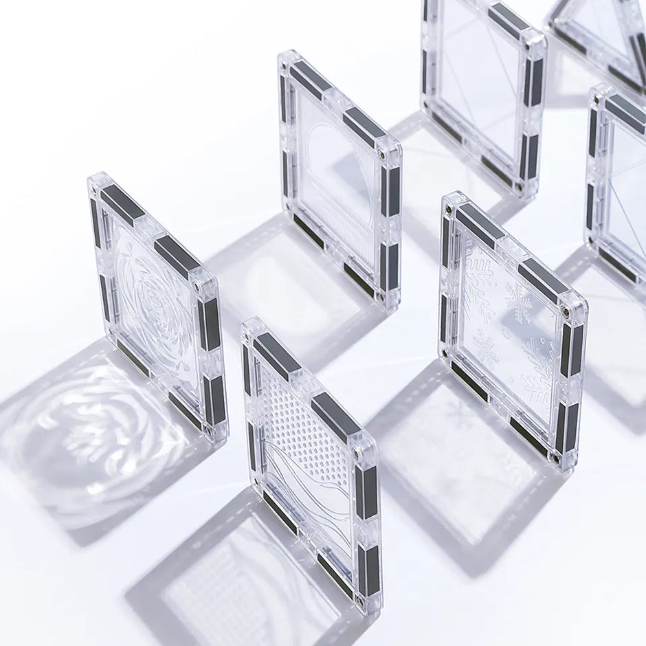 Magnetic Tiles Nature Edition – 35 piezas con flores, mariposas y hojas para construir con inspiración natural