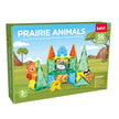 Magnetic Tiles Prairie Animals – 56 piezas para construir animales y aventuras en la naturaleza