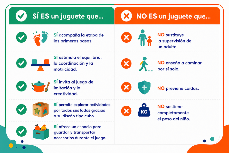 Caminador de actividades para primeros pasos – Primeras Aventuras