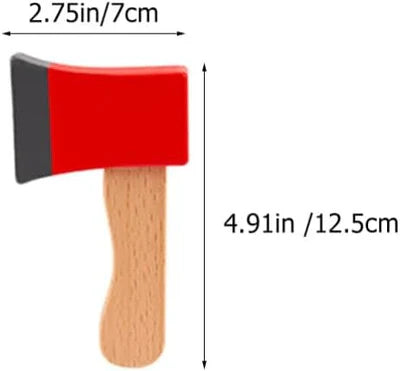 Brigada de Héroes – Kit de Bombero Infantil de Madera (22 piezas)