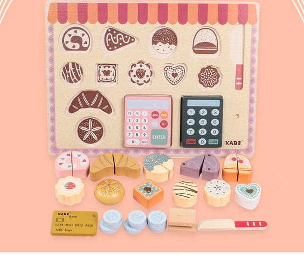 Tienda de Repostería Montessori – Clasificación, Juego de Roles y Lógica