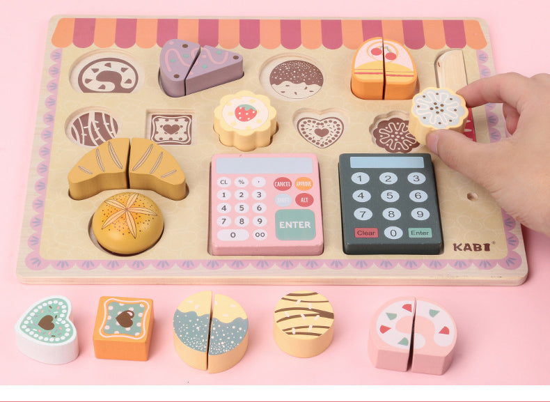 Tienda de Repostería Montessori – Clasificación, Juego de Roles y Lógica