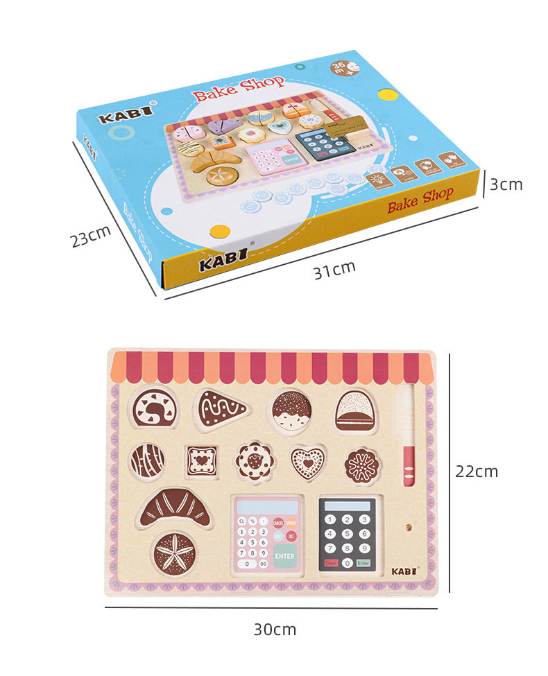 Tienda de Repostería Montessori – Clasificación, Juego de Roles y Lógica