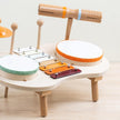 Batería Musical de Madera – Estación de Ritmo y Colores