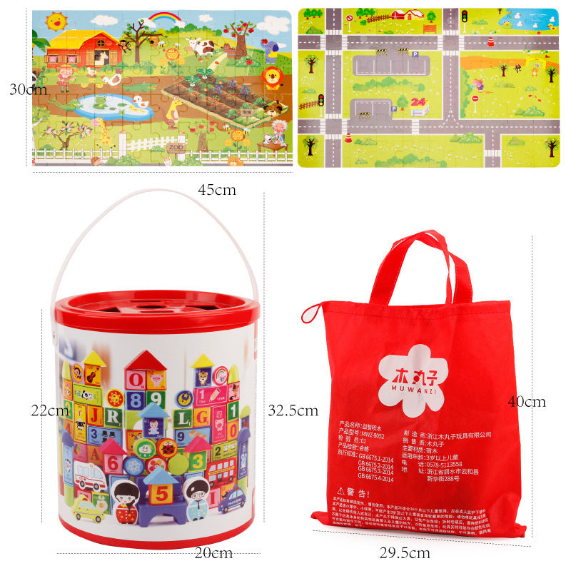 Bloques de Construcción Educativos “Ciudad de Colores”