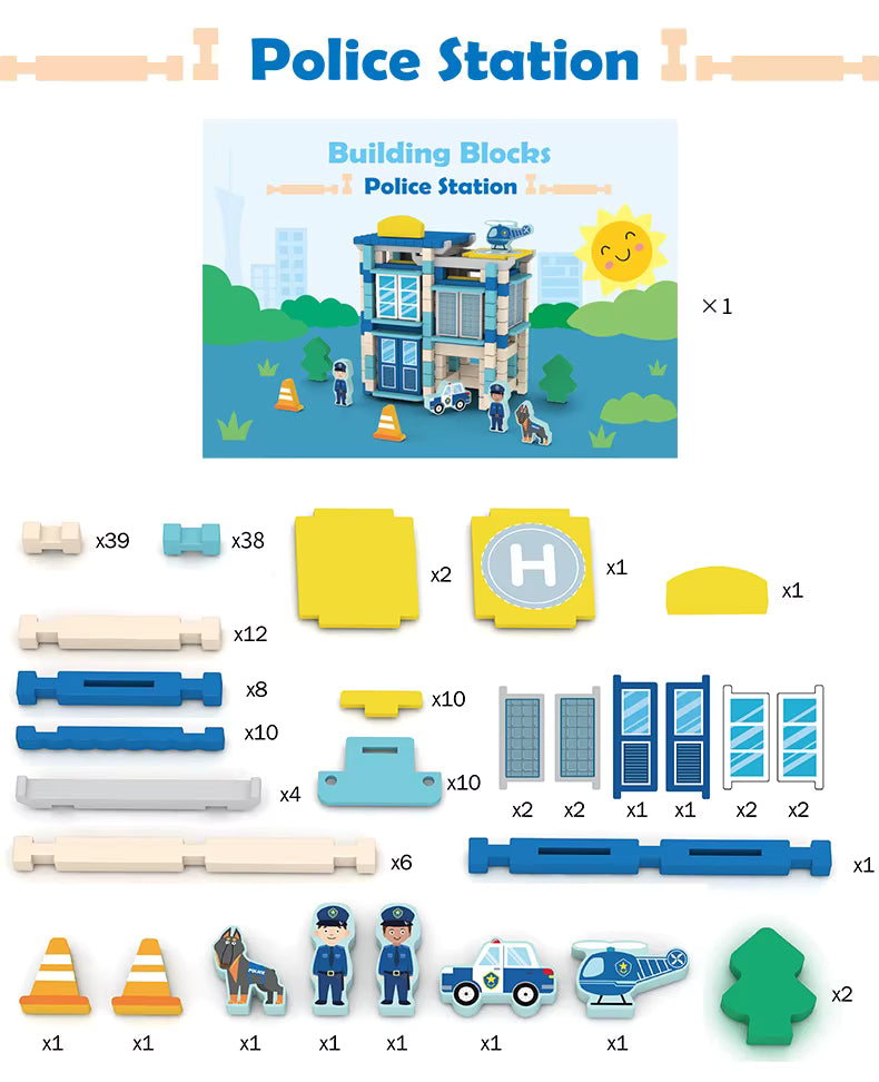 Estación de Policía de Bloques – Seguridad y Aventuras
