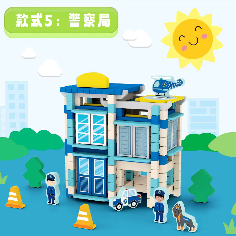 Estación de Policía de Bloques – Seguridad y Aventuras