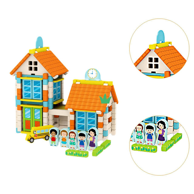 Escuela de Bloques de Colores – Construcción y Juego de Roles