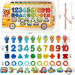 Bus Educativo Multifuncional 5 en 1 – Números, Pesca y Formas
