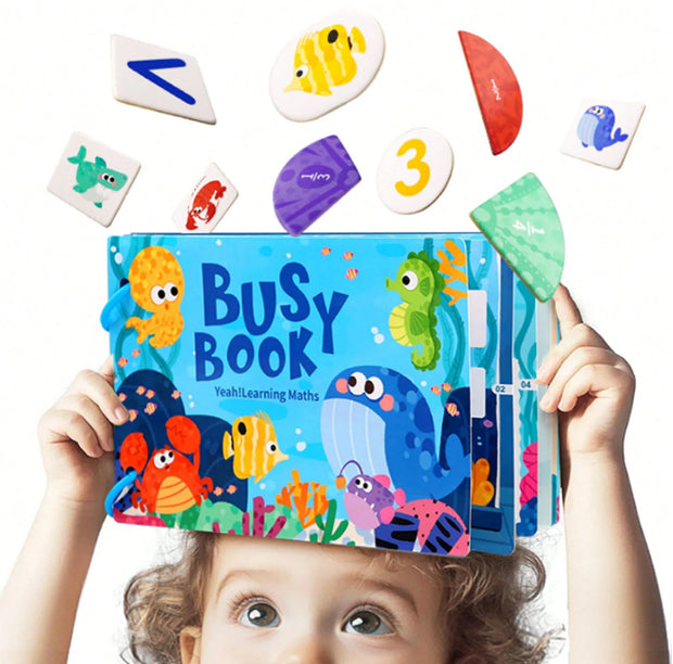 Busy Book Océano Matemáticas – Juguete Educativo Montessori