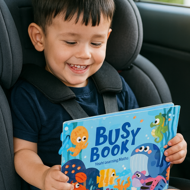 Busy Book Océano Matemáticas – Juguete Educativo Montessori