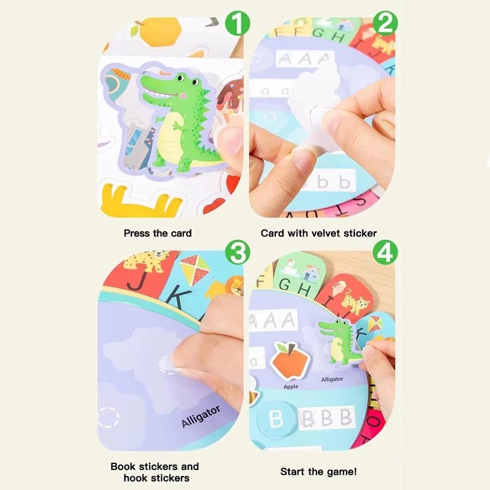 Busy Book del Alfabeto “Aprendo con Letras y Animales”