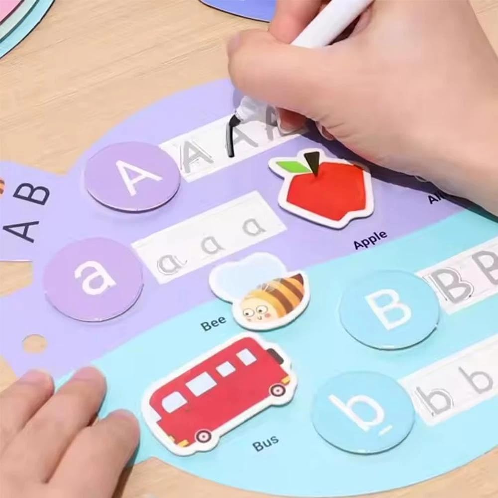 Busy Book del Alfabeto “Aprendo con Letras y Animales”