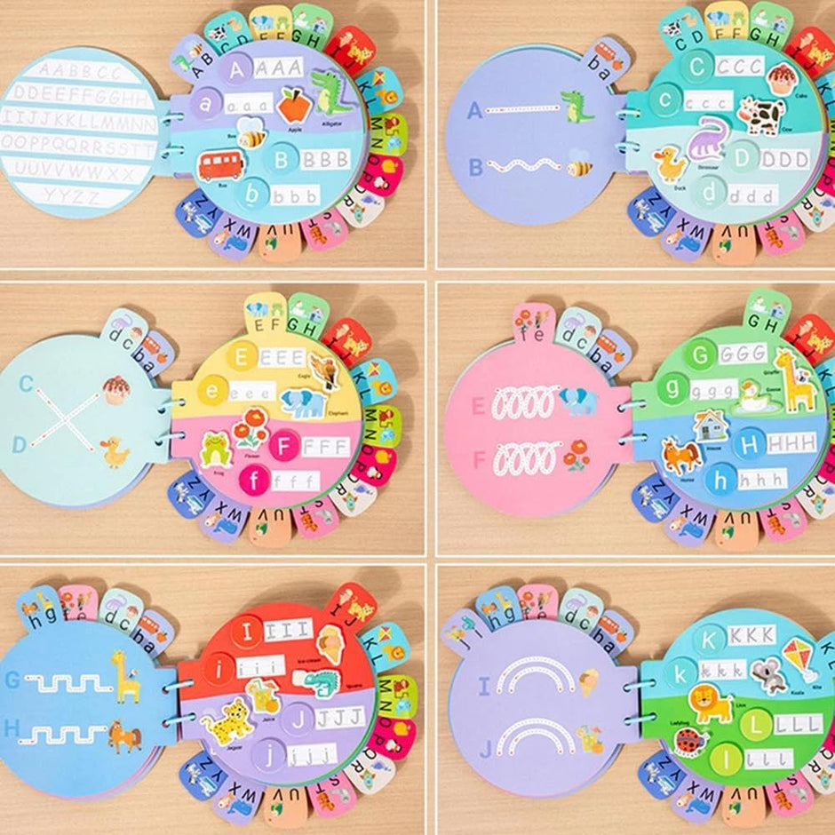 Busy Book del Alfabeto “Aprendo con Letras y Animales”