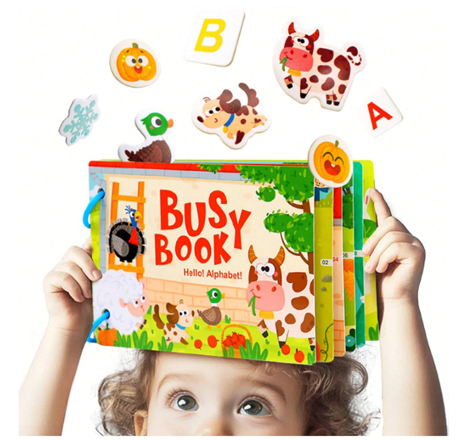 Busy Book Animales de Granja – Aprende Jugando con Letras