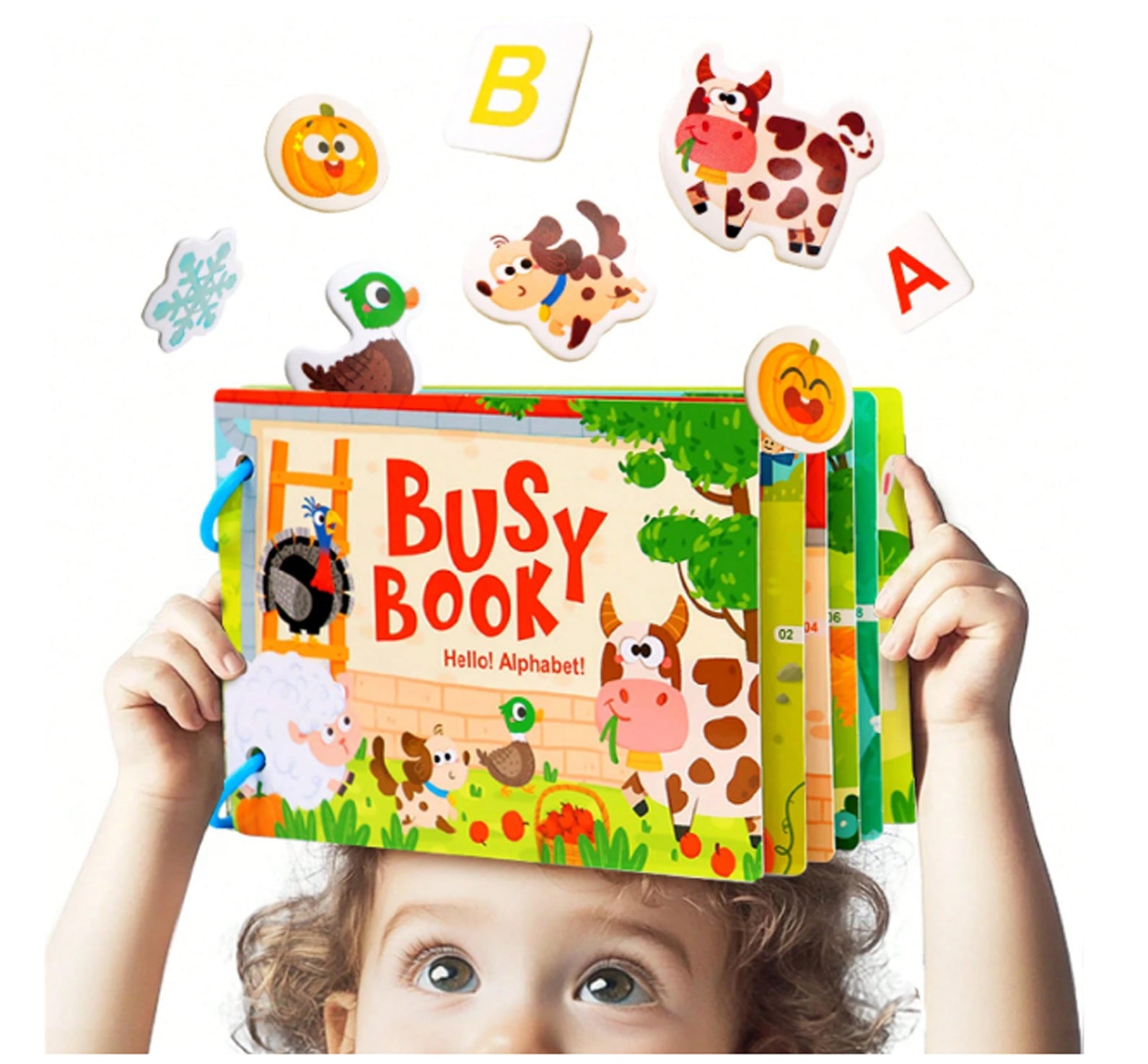 Busy Book Animales de Granja – Aprende Jugando con Letras
