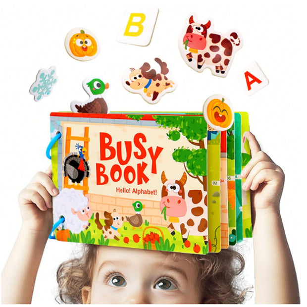 Busy Book Animales de Granja – Aprende Jugando con Letras