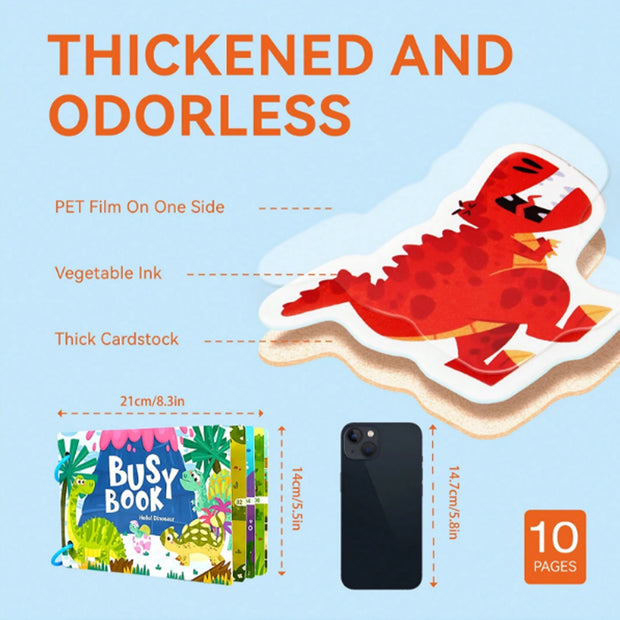 Busy Book de Dinosaurios – Aventuras Prehistóricas