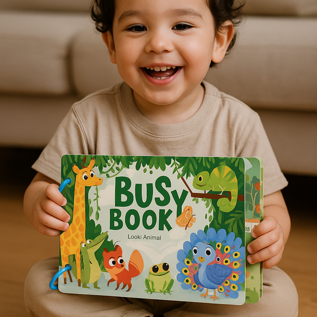 Busy Book Animales del Bosque – Aventuras en la Naturaleza