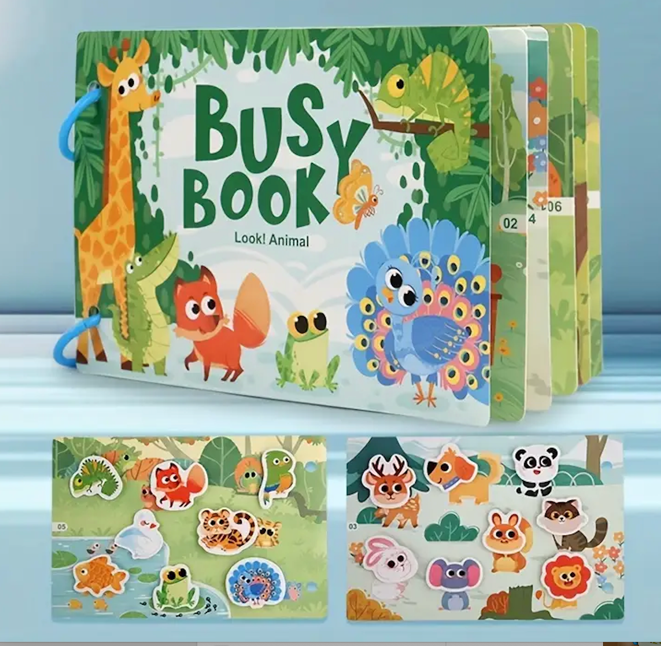 Busy Book Animales del Bosque – Aventuras en la Naturaleza