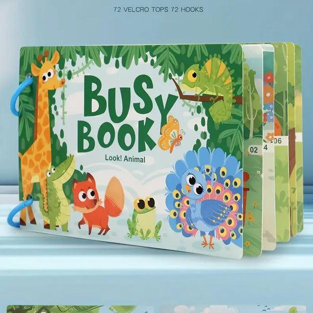 Busy Book Animales del Bosque – Aventuras en la Naturaleza