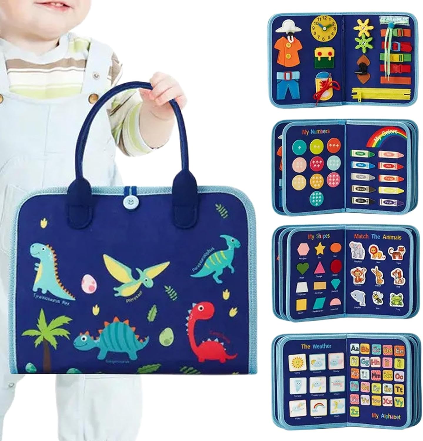 Libro Montessori de Actividades “Dino Aventura”