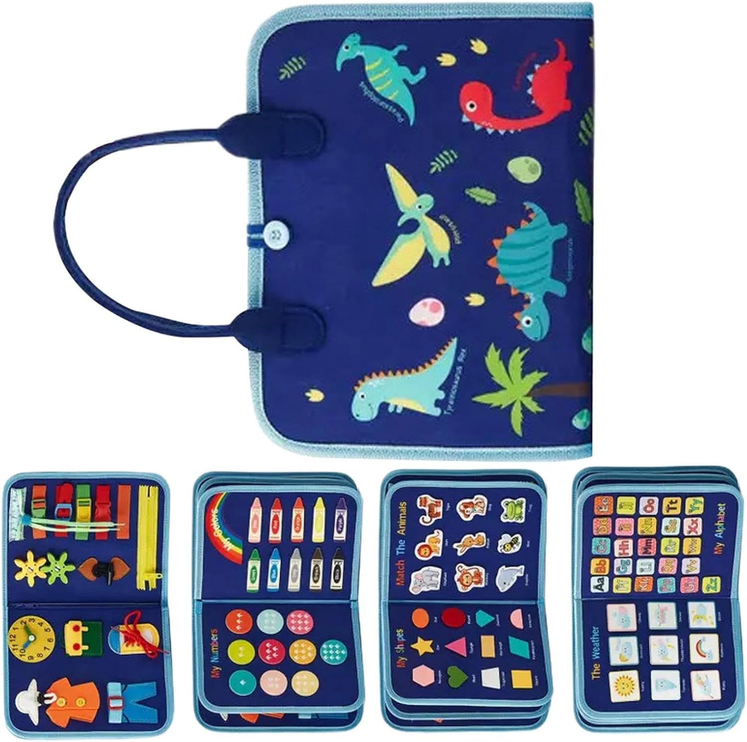 Libro Montessori de Actividades “Dino Aventura”