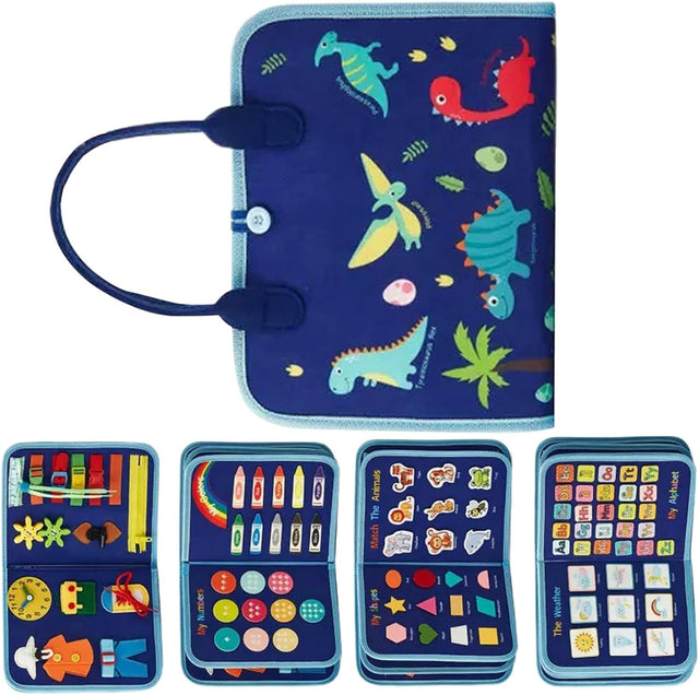 Libro Montessori de Actividades “Dino Aventura”