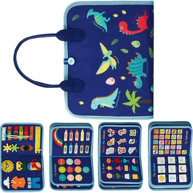 Libro Montessori de Actividades “Dino Aventura”