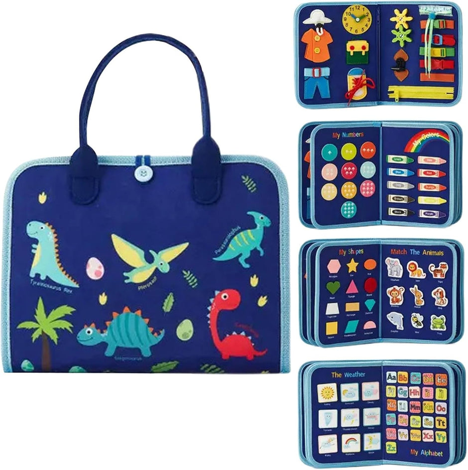 Libro Montessori de Actividades “Dino Aventura”