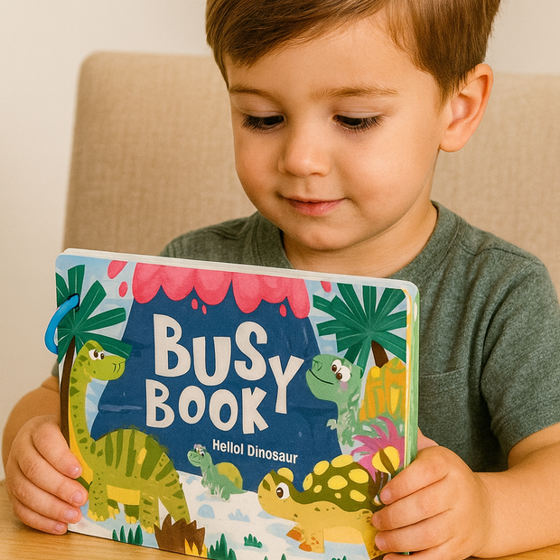 Busy Book de Dinosaurios – Aventuras Prehistóricas