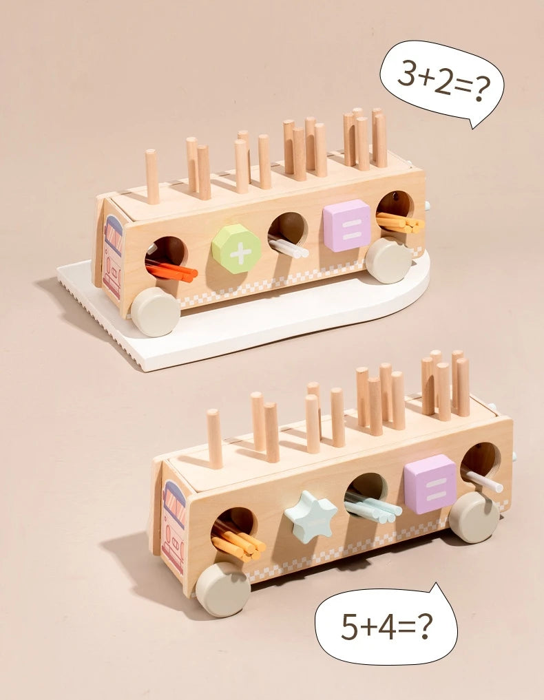 Busy Bus Montessori – Centro Rodante de Formas y Cálculo