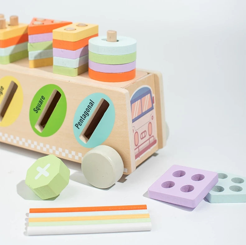 Busy Bus Montessori – Centro Rodante de Formas y Cálculo