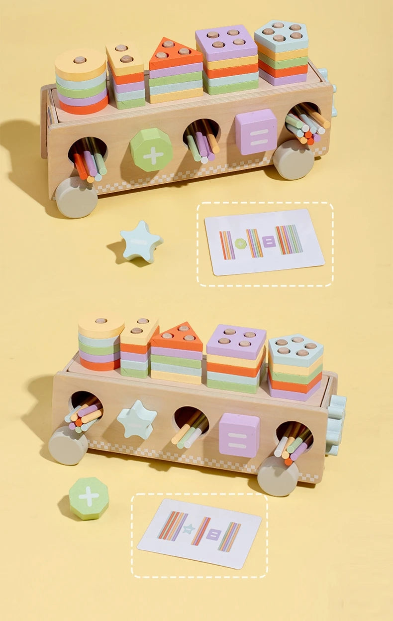 Busy Bus Montessori – Centro Rodante de Formas y Cálculo