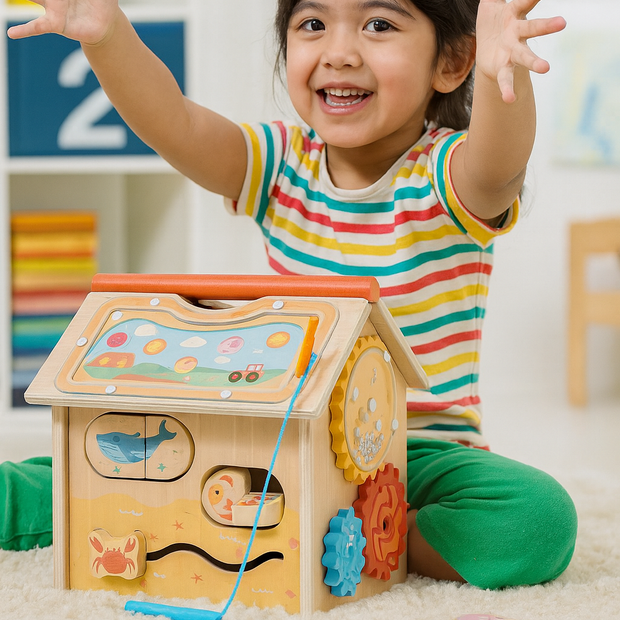 Busy House – Clima, Animales y Vestimenta