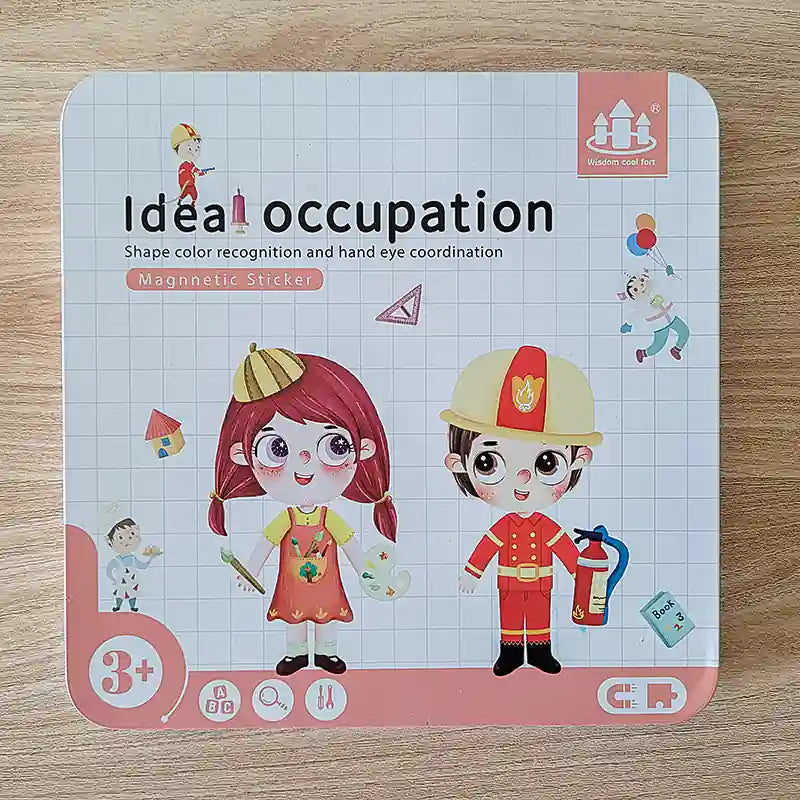 Caja Magnética Imagina y Crea Profesiones